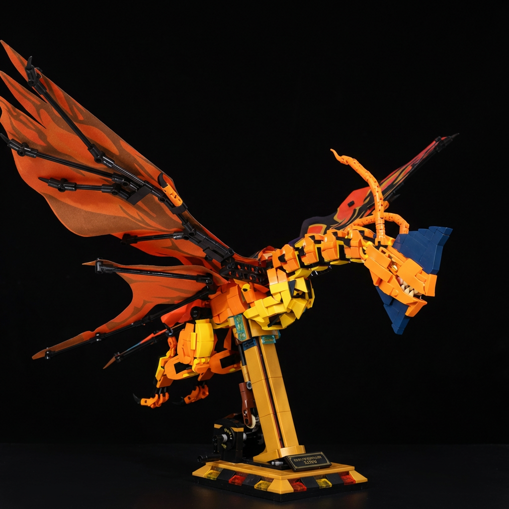 Avatar - Dragão Wyevrn Medieval (1174 peças)