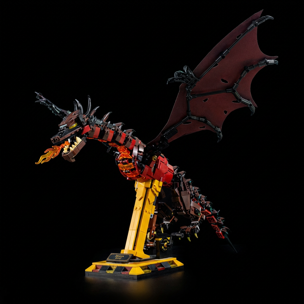 Avatar - Dragão Wyevrn Medieval (1174 peças)
