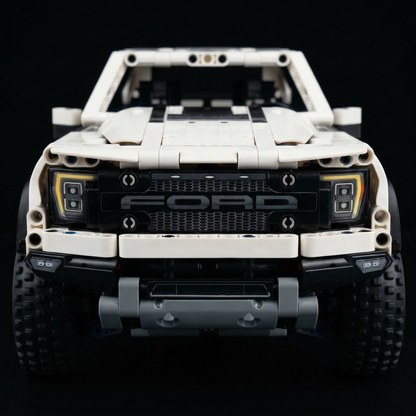 Ford F-150 Raptor Branca (1379 peças)