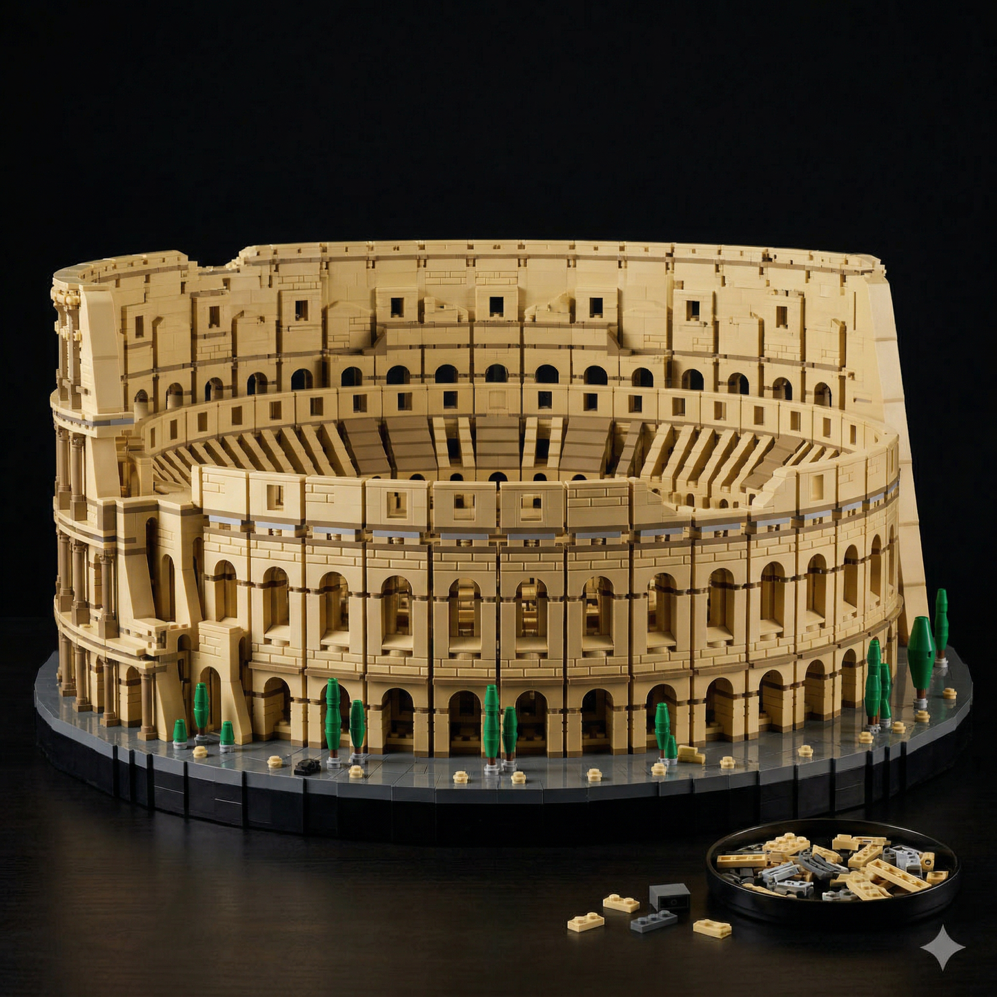 Coliseu de Roma (9036 peças)