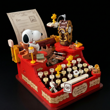 Snoopy - Máquina de Escrever (1468 peças)