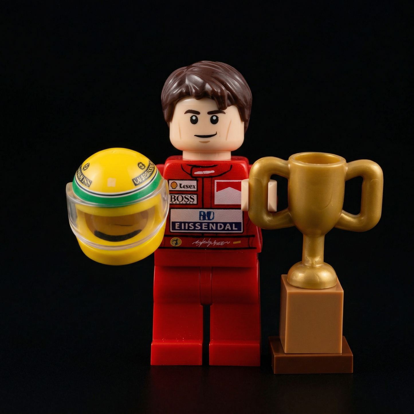 Fórmula 1 - McLaren MP4/4 + Ayrton Senna (693 peças)