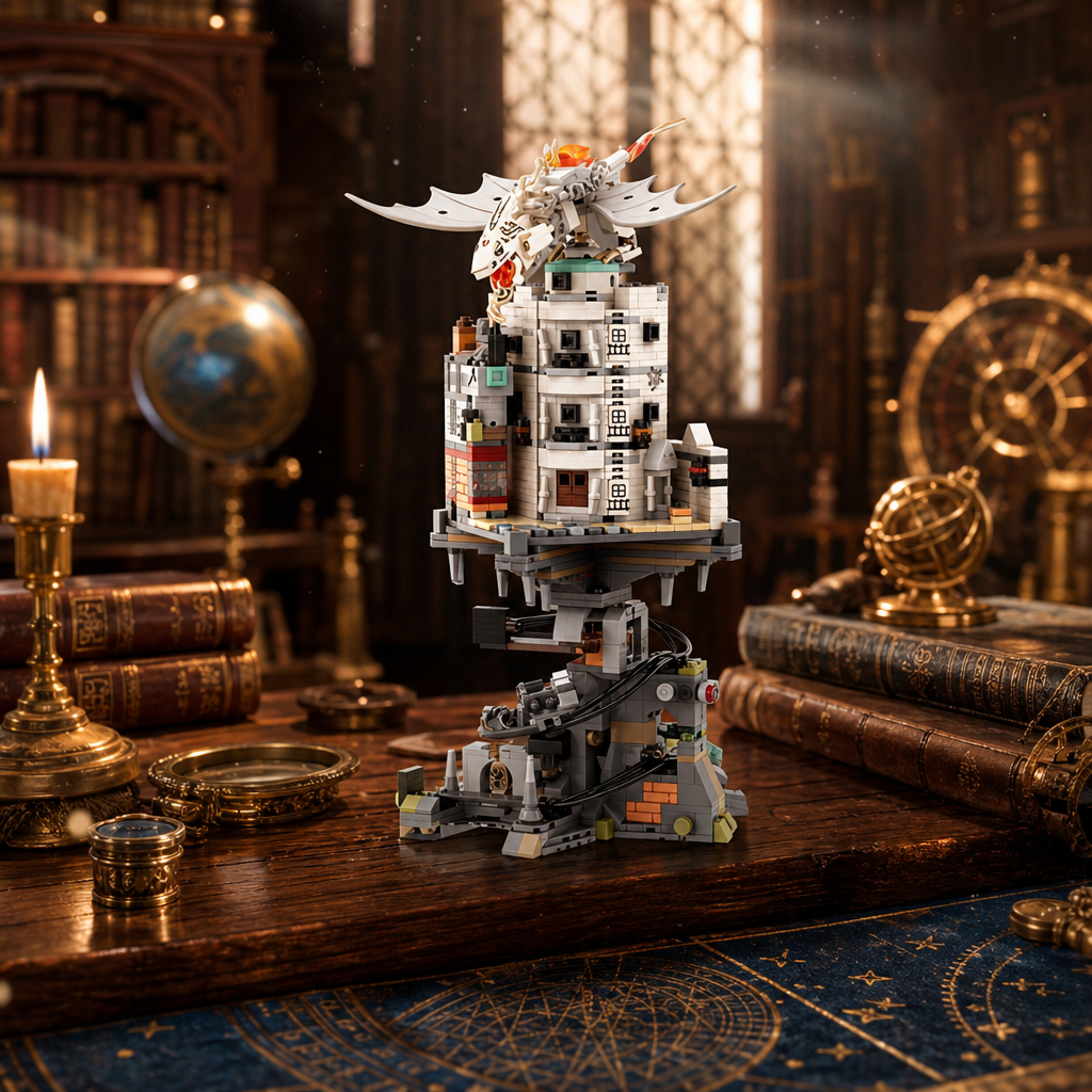 Gringotts - O Banco dos Bruxos (1056 peças)