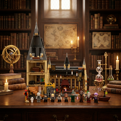 O Grande Salão de Hogwarts (878 peças)
