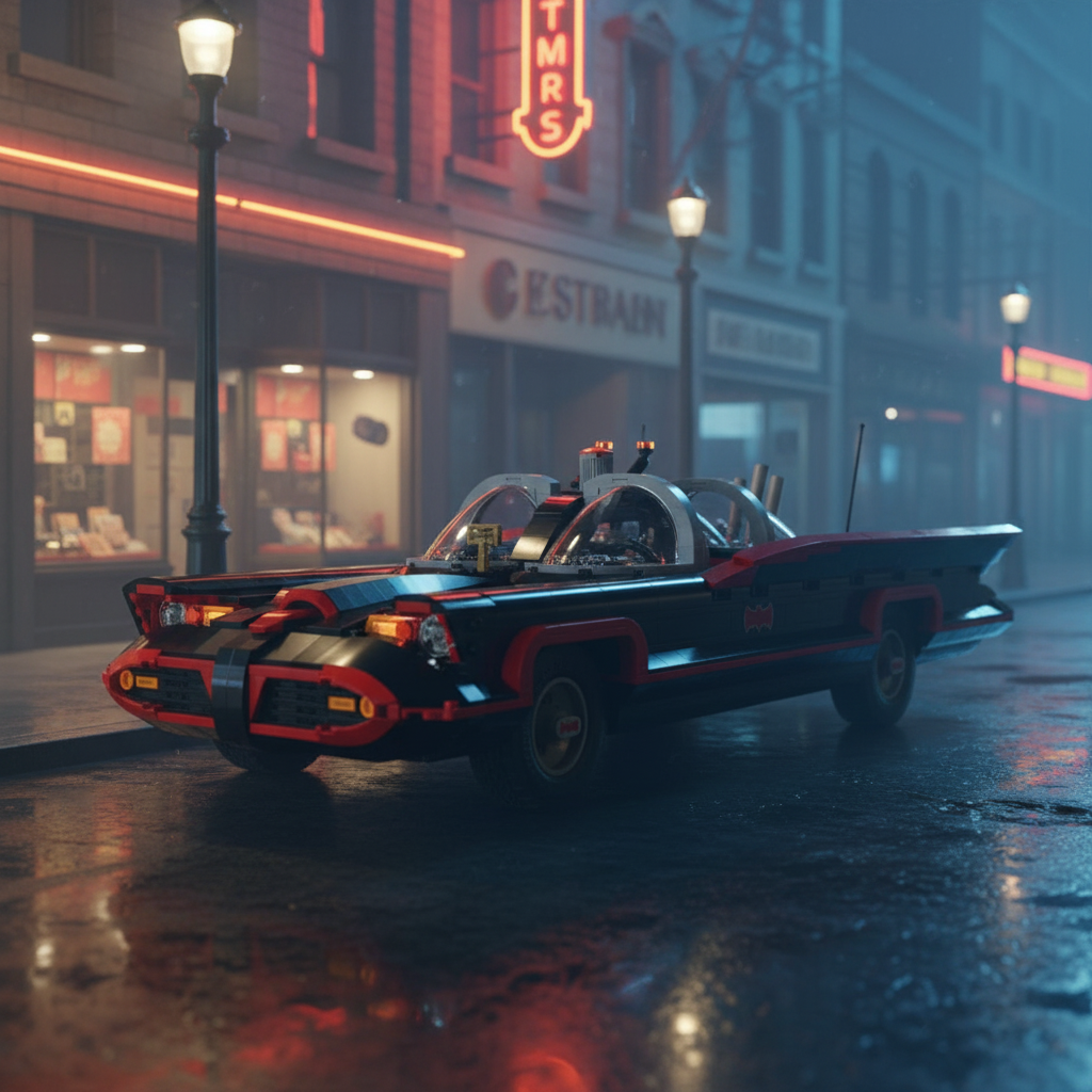 Batmóvel - Série Clássica (1822 peças)