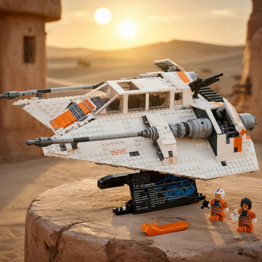 Star Wars - Snowspeeder Rebelde (1703 peças)