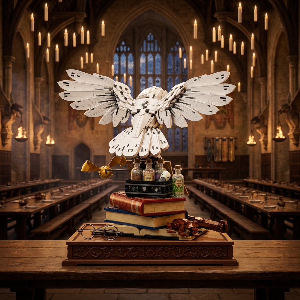 Ícones de Hogwarts (3010 peças)