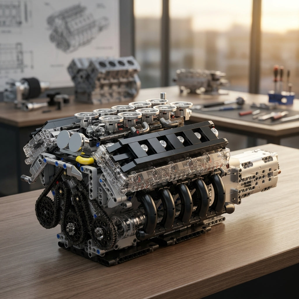 Motor V10 LFA (1834 peças)