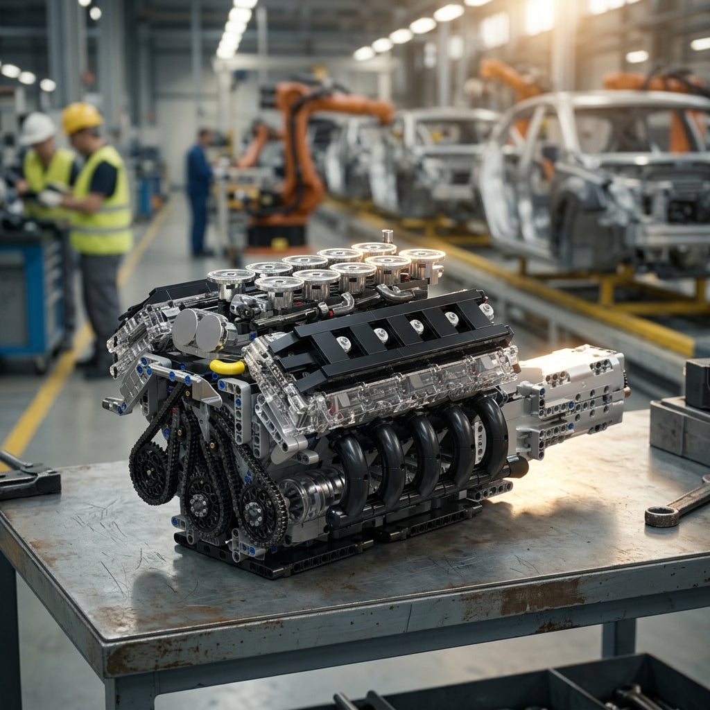 Motor V10 LFA (1834 peças)