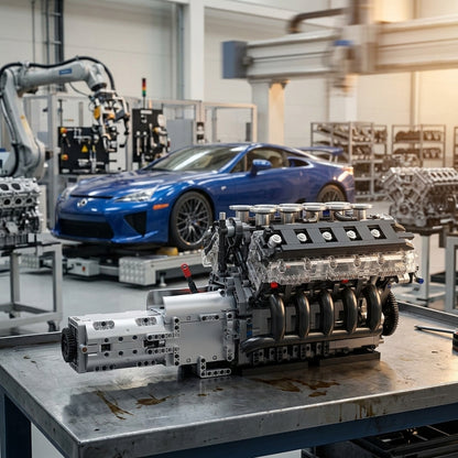 Motor V10 LFA (1834 peças)