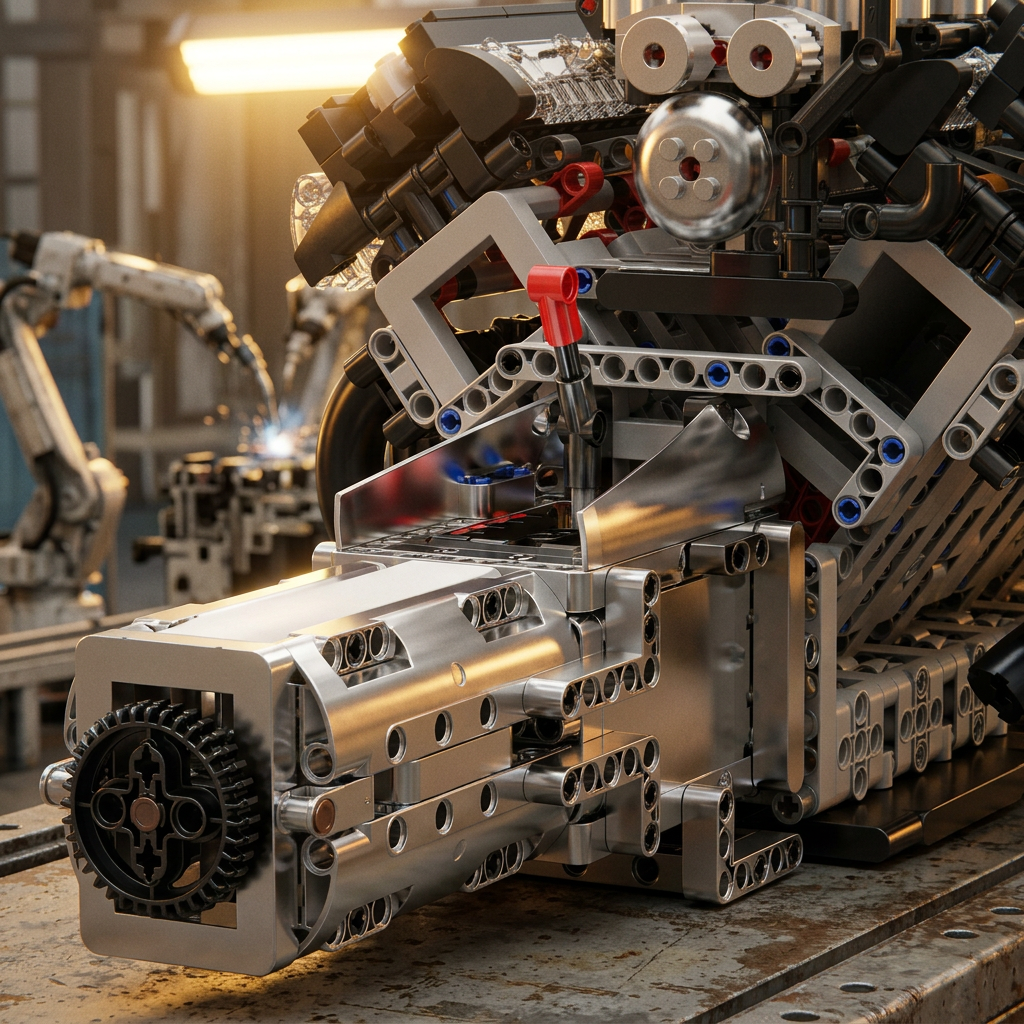Motor V10 LFA (1834 peças)