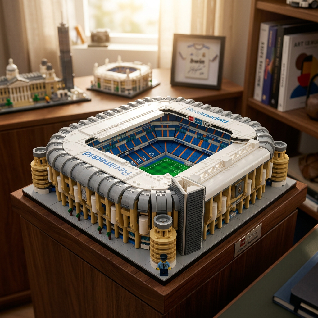 Estádio Santiago Bernabéu do Real Madrid (4266 peças)