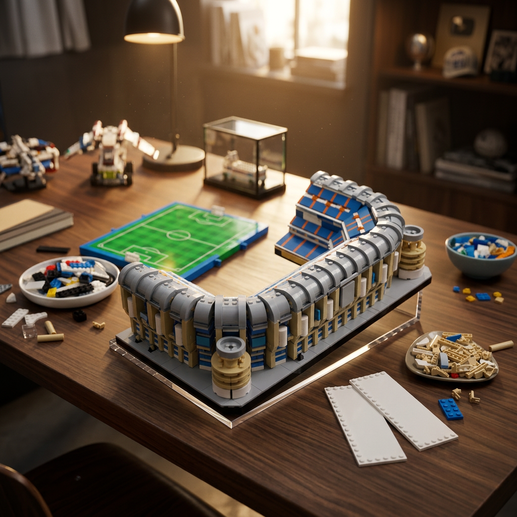 Estádio Santiago Bernabéu do Real Madrid (4266 peças)