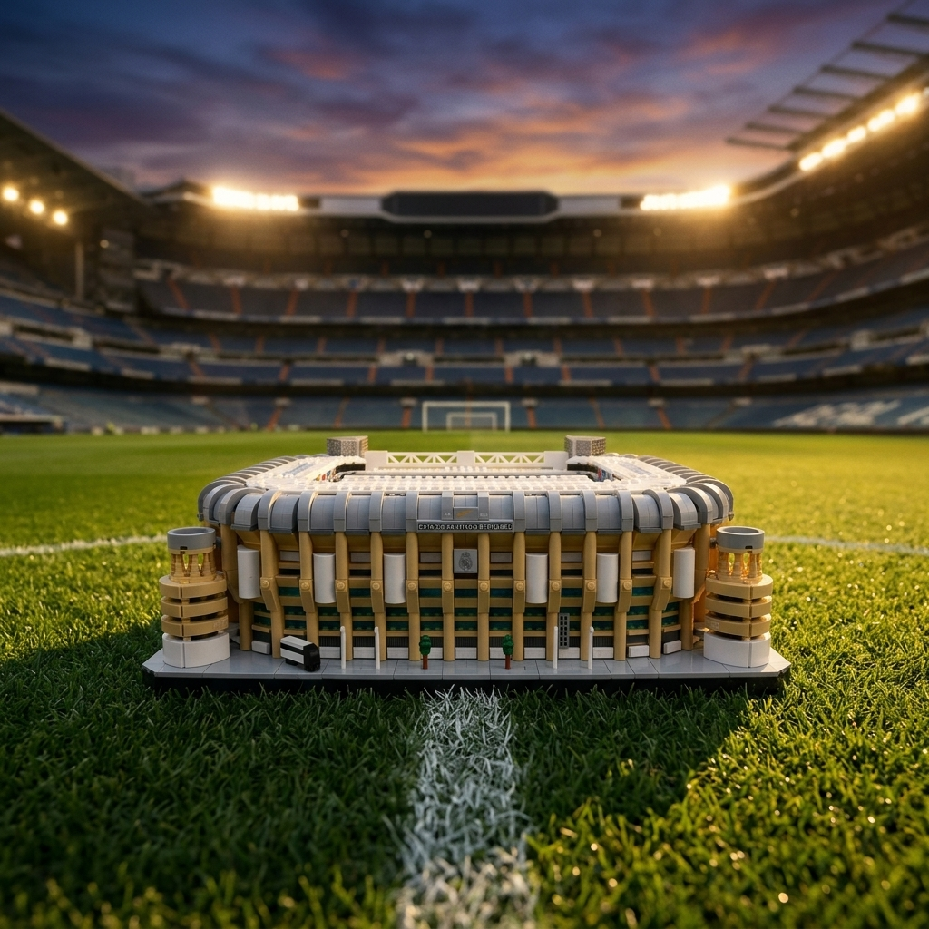 Estádio Santiago Bernabéu do Real Madrid (4266 peças)