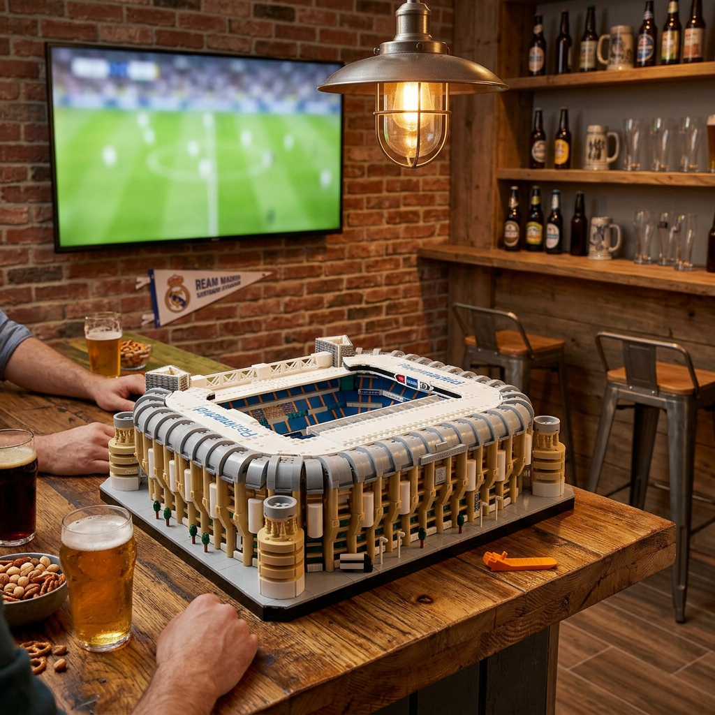 Estádio Santiago Bernabéu do Real Madrid (4266 peças)