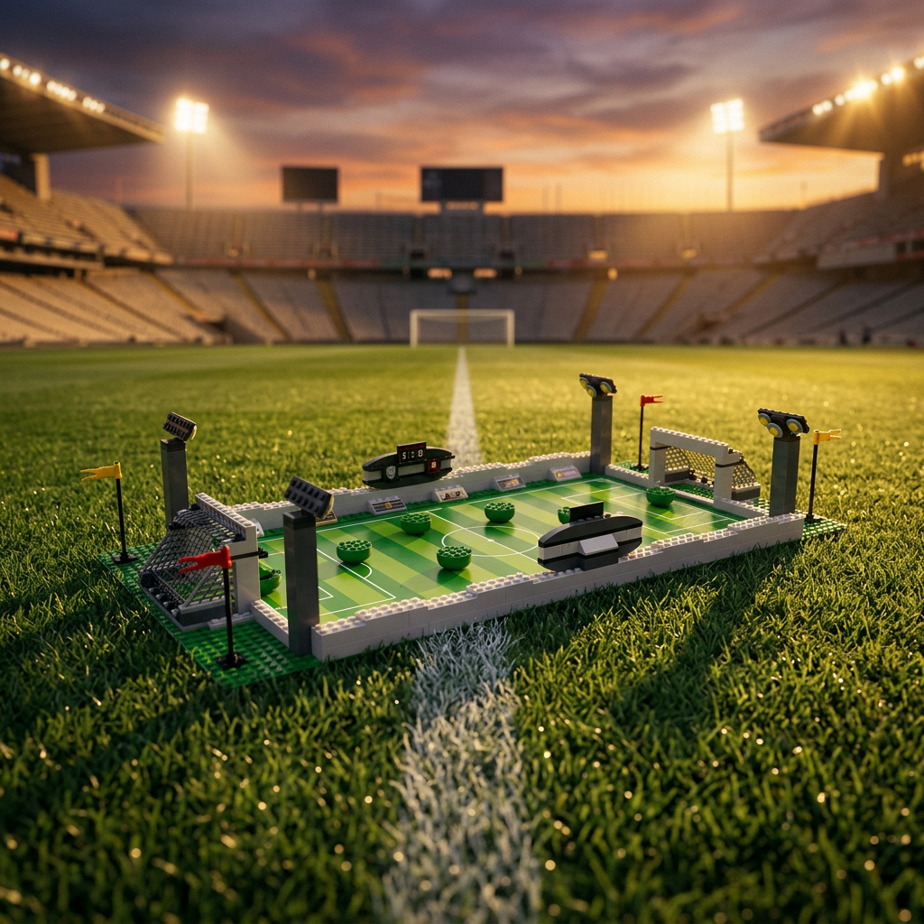 Estádio de Futebol (381 peças)