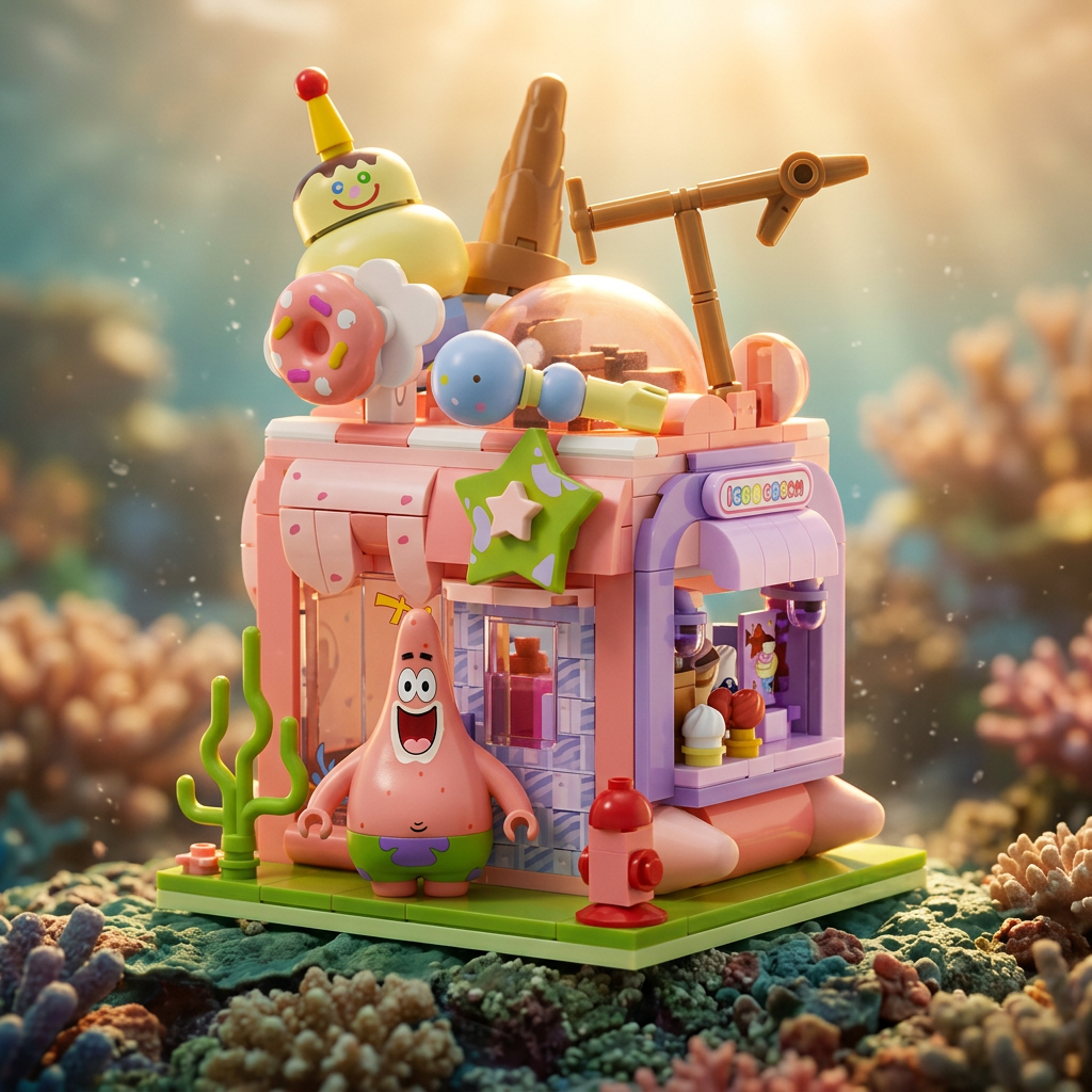 Bob Esponja - Sonho Estrelado do Patrick (327 peças)