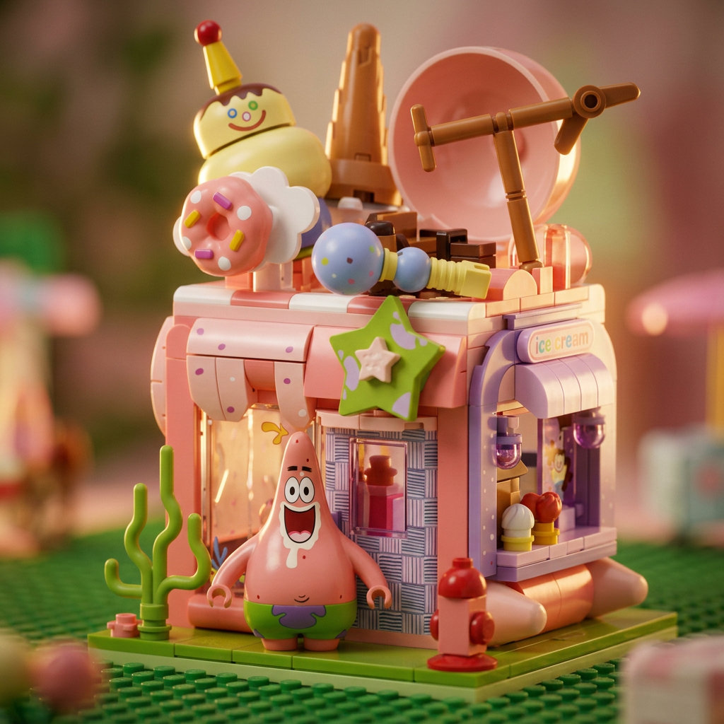 Bob Esponja - Sonho Estrelado do Patrick (327 peças)