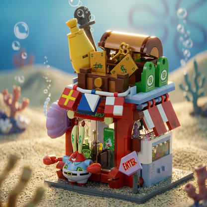 Bob Esponja - Nadando no Dinheiro (353 peças)
