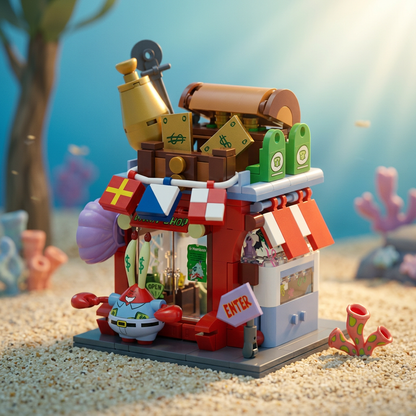 Bob Esponja - Nadando no Dinheiro (353 peças)