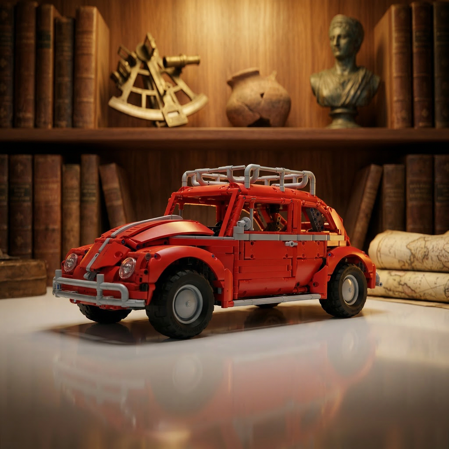 Fusca - Volkswagen Beetle (2661 peças)
