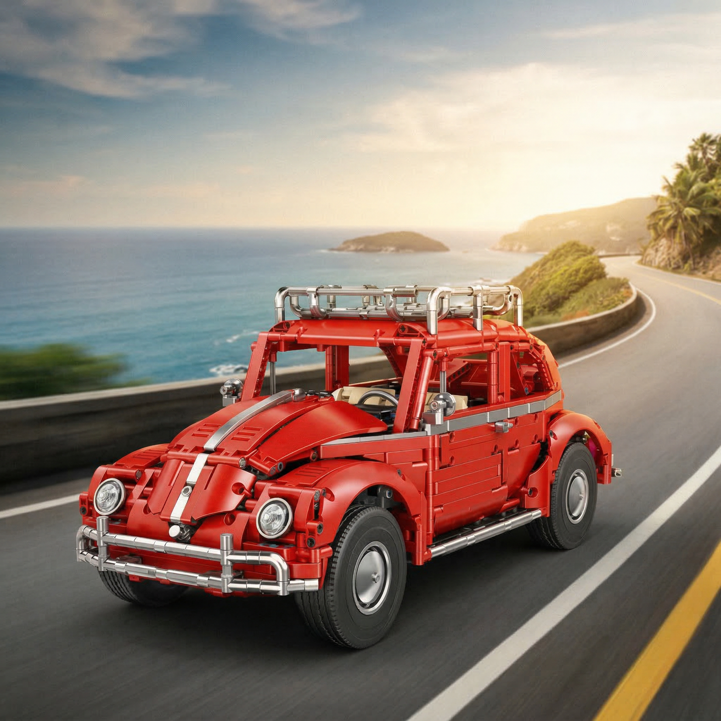 Fusca - Volkswagen Beetle (2661 peças)
