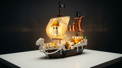 Kit de Iluminação para o Navio Pirata - One Piece (1484 peças)
