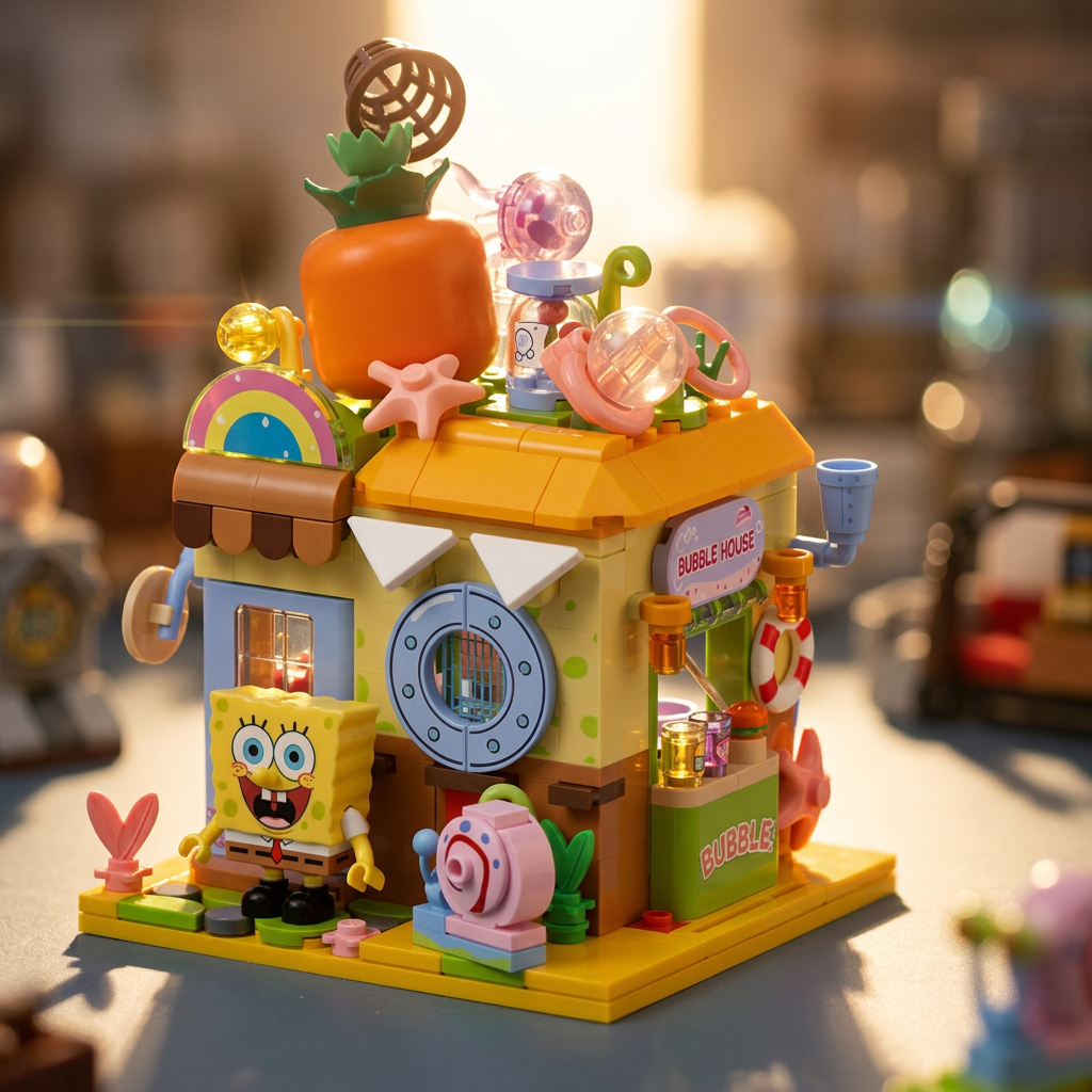 Bob Esponja - Hora das Bolhas (366 peças)