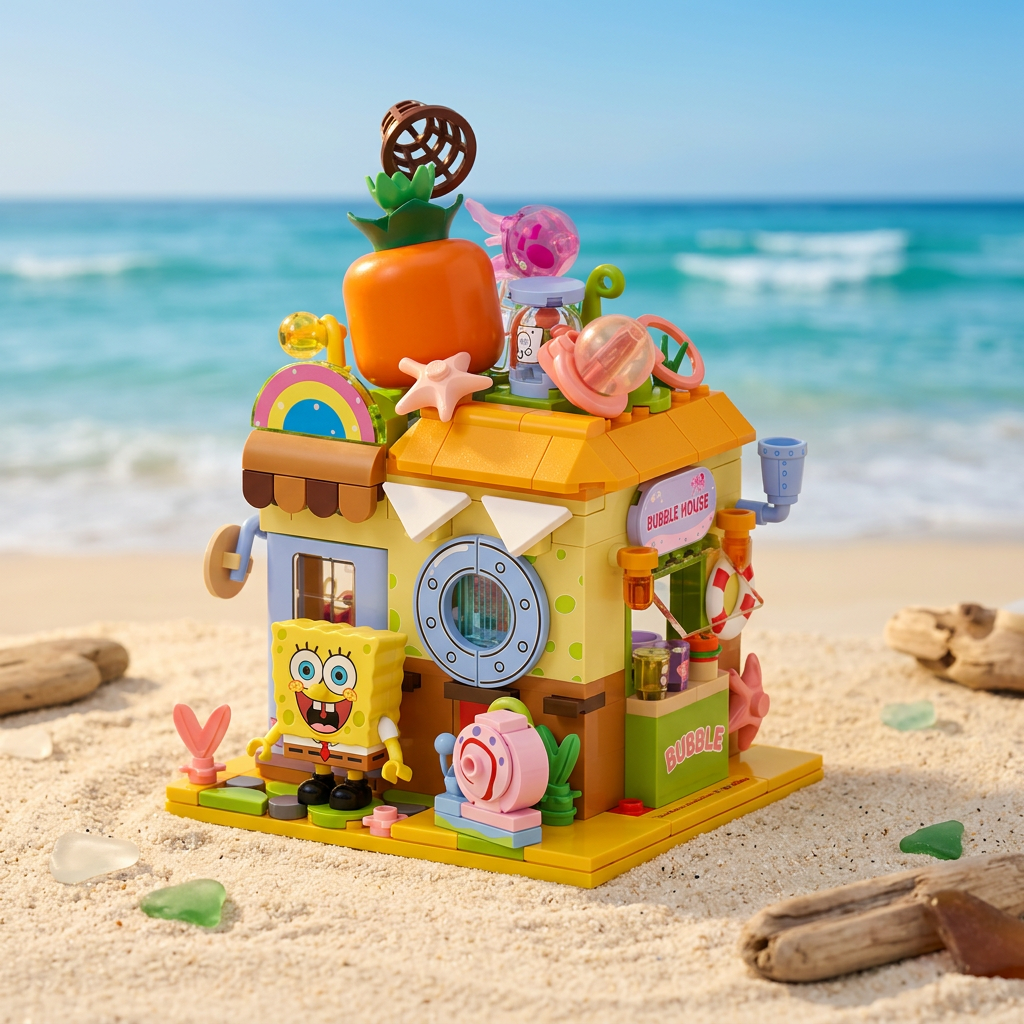 Bob Esponja - Hora das Bolhas (366 peças)