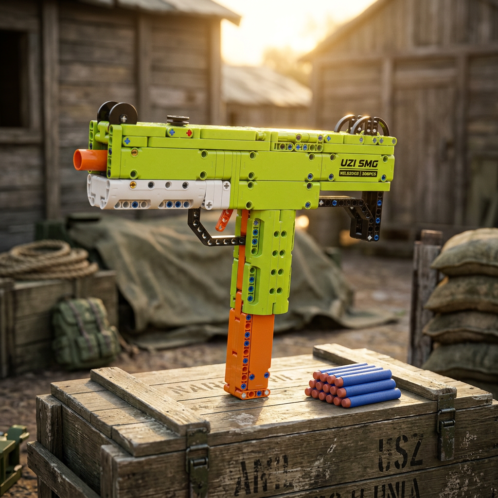 Mini UZI SMG (398 peças)