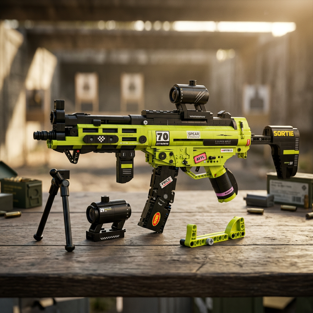Submetralhadora MP5 (1698 peças)