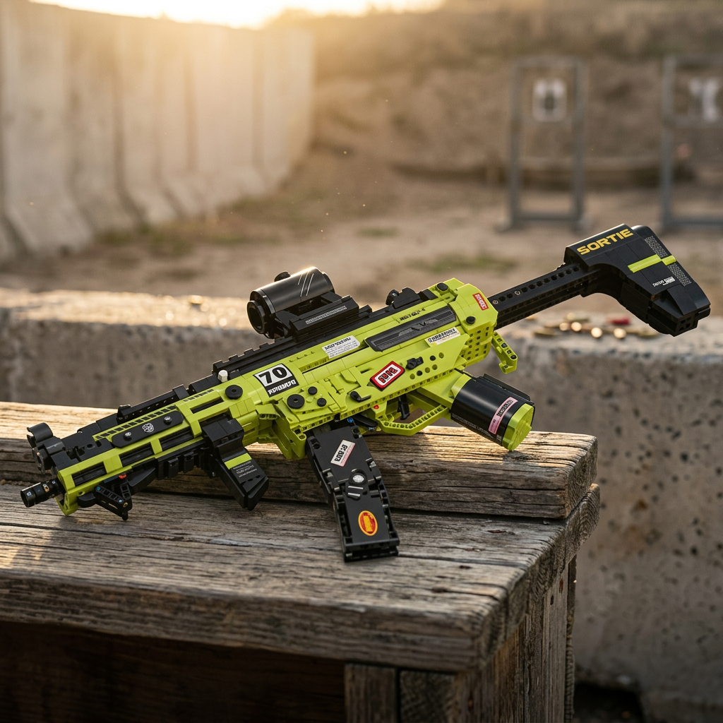 Submetralhadora MP5 (1698 peças)