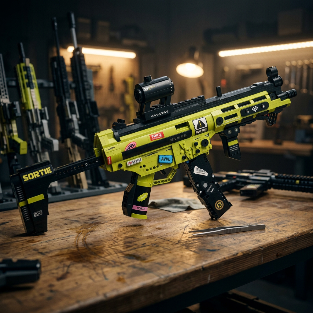 Submetralhadora MP5 (1698 peças)