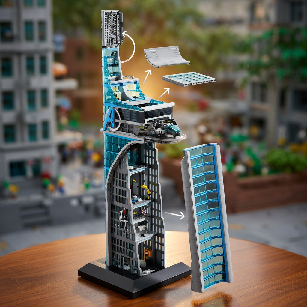 Torre dos Vingadores (5201 peças)