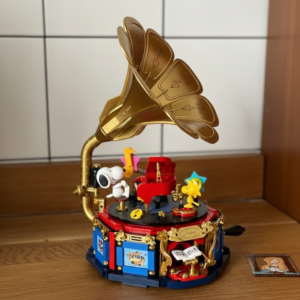Snoopy - Fonógrafo (806 peças)
