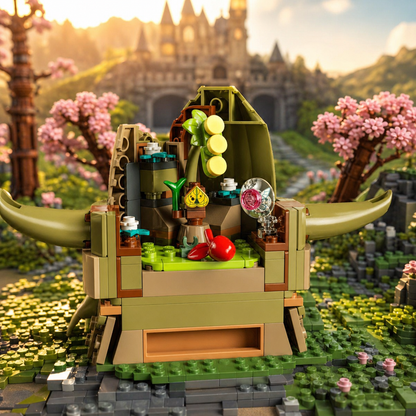 A Lenda de Zelda - Árvore sagrada (2 em 1) (2500 peças)