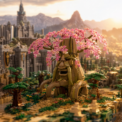 A Lenda de Zelda - Árvore sagrada (2 em 1) (2500 peças)