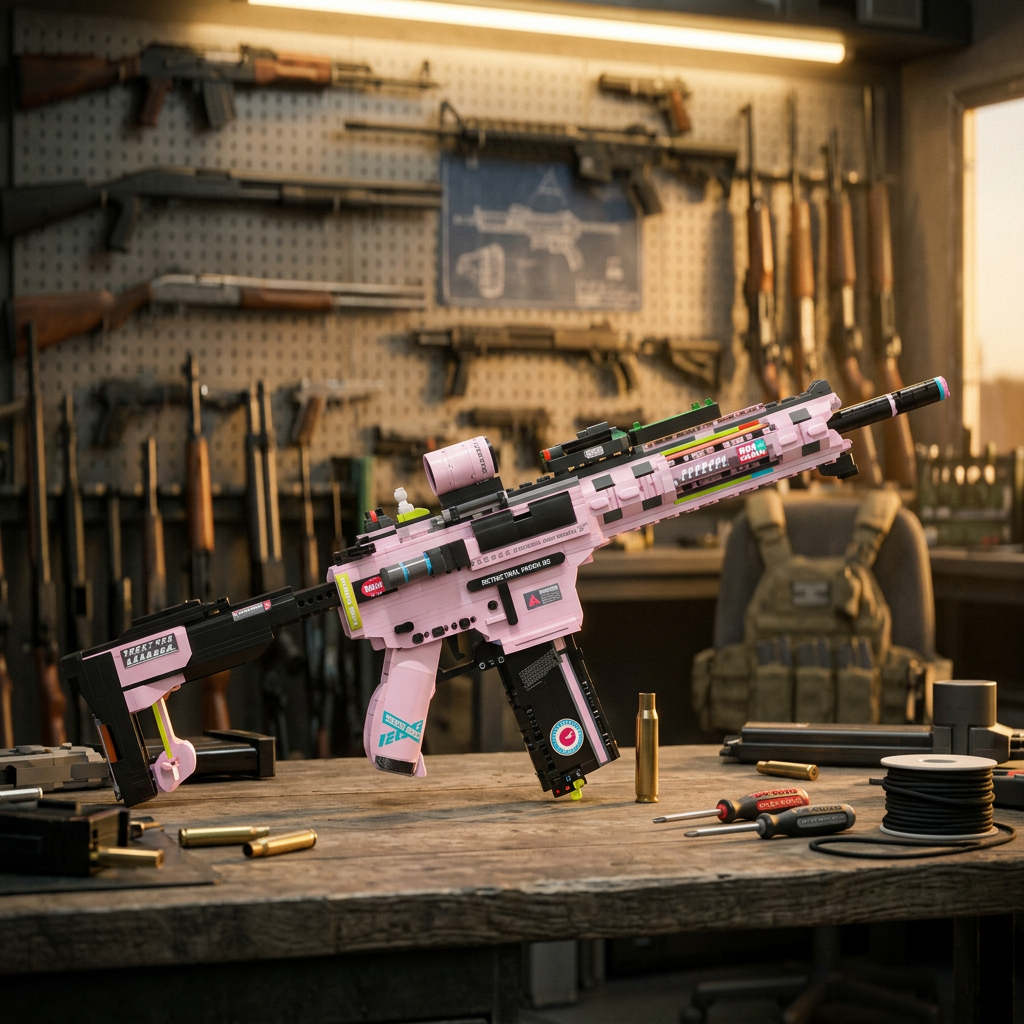M4A1 Saccharine (1492 peças)