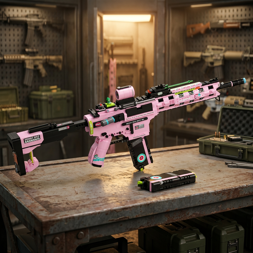 M4A1 Saccharine (1492 peças)