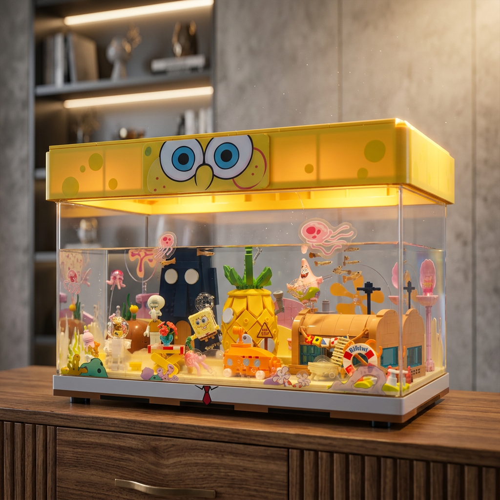 Bob Esponja - Praia da Fenda do Biquini (1140 peças)