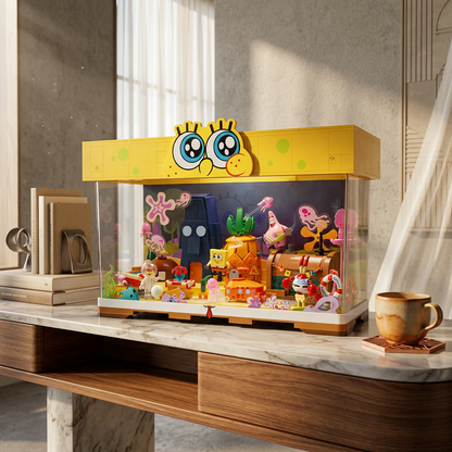 Bob Esponja - Praia da Fenda do Biquini (1140 peças)
