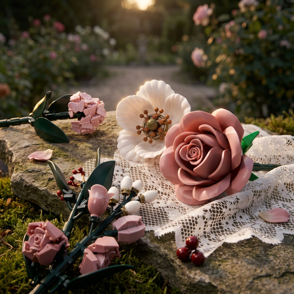Buquê de Rosas - Blush (834 peças)
