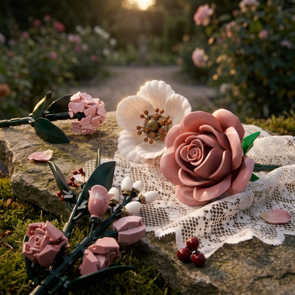 Buquê de Rosas - Blush (834 peças)