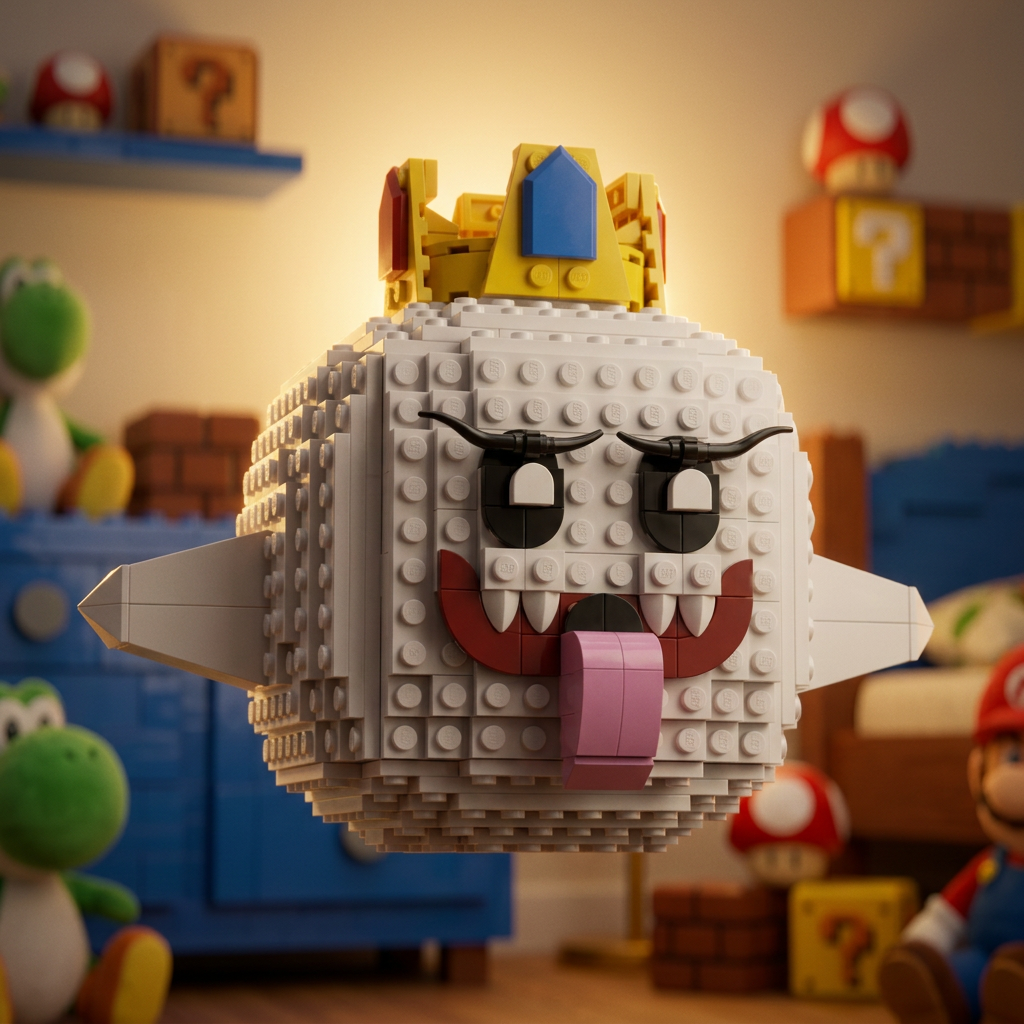 Super Mario - Rei Boo (351 peças)