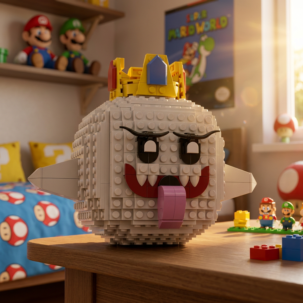 Super Mario - Rei Boo (351 peças)