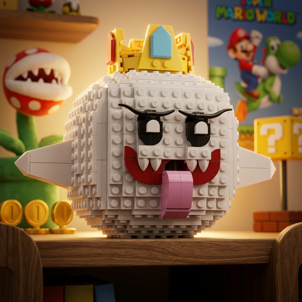 Super Mario - Rei Boo (351 peças)