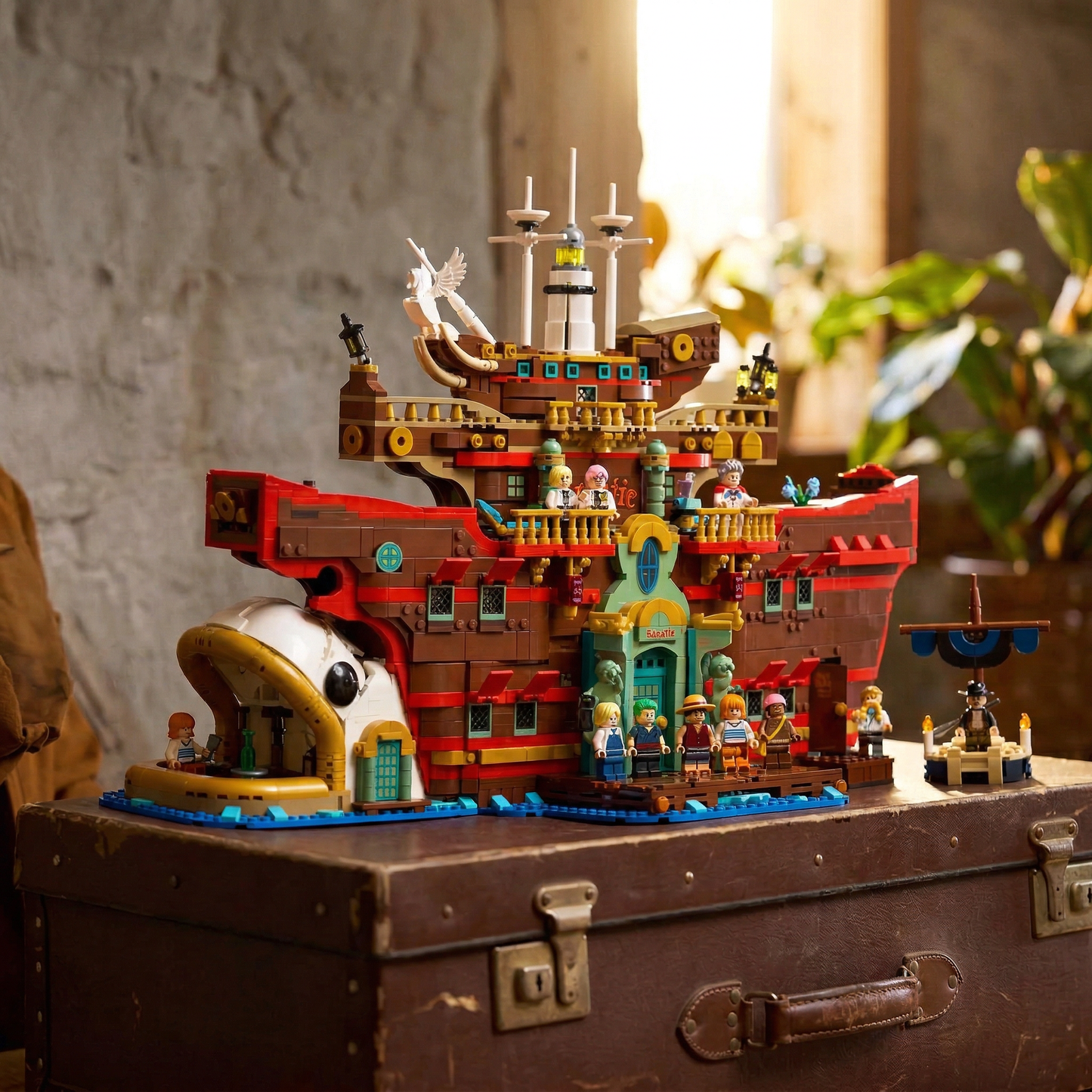 One Piece - Restaurante Flutuante (3402 peças)