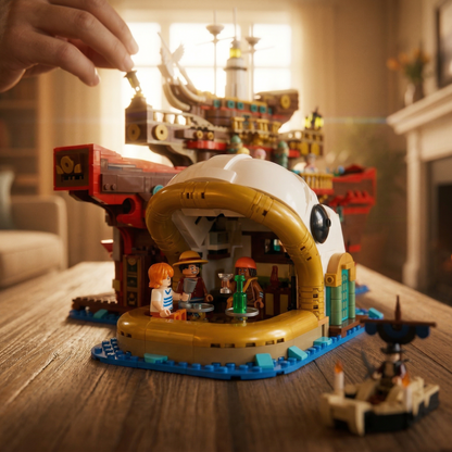 One Piece - Restaurante Flutuante (3402 peças)