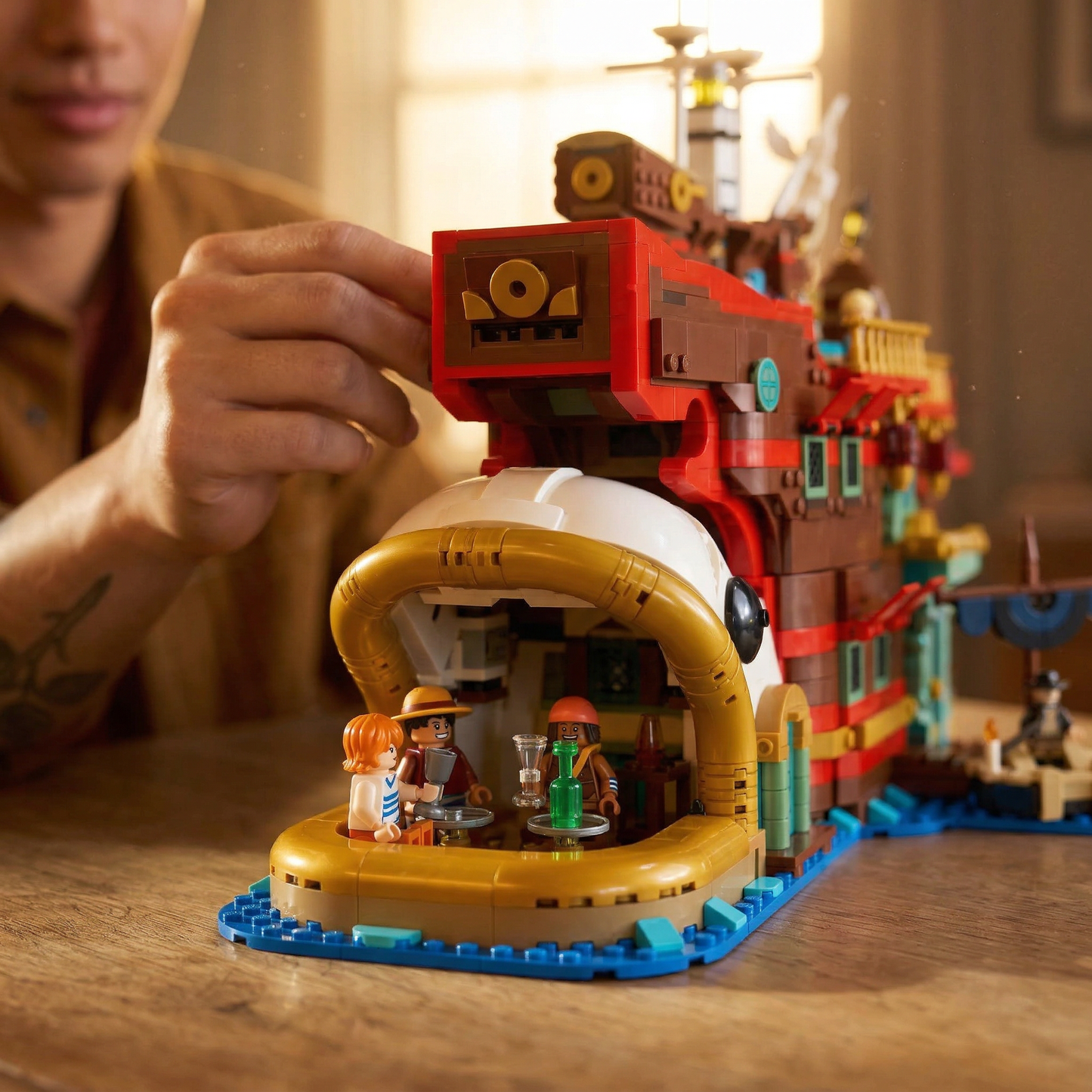 One Piece - Restaurante Flutuante (3402 peças)