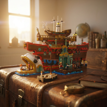 One Piece - Restaurante Flutuante (3402 peças)